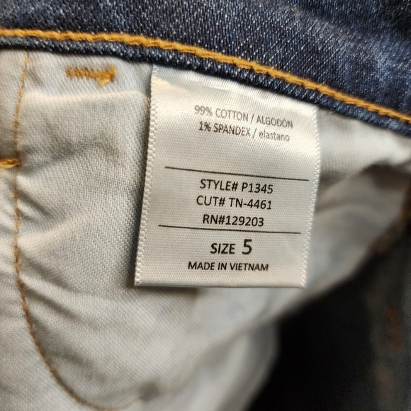 Fashion Nova High-Waisted  blue  Skinny Size 5 - Picture 9 of 10